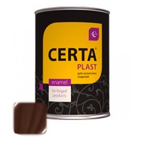 Кузнечная краска Certa Plast, шоколад полуглянец, 0,8кг