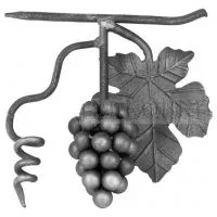 Виноград с листом (SK21.06) 180х180мм